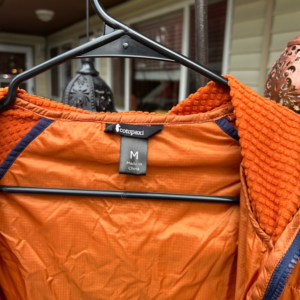 Cotopaxi Colorful Puffer Jacket - Orange, Red, Pink - Picture 5 of 8
